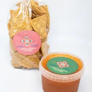 Chilaquiles Kit with salsa roja